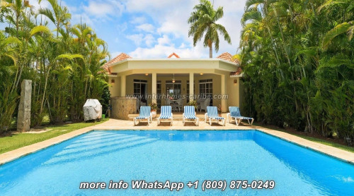 photos for S O L D - SOSUA: WELL-MAINTAINED 2-BEDROOM VILLA WITH LARGE LOT